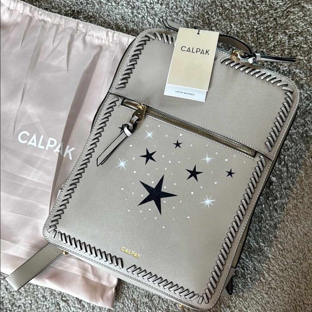 Calpak Gray Star Backpack